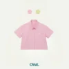 Áo sơ mi boxy nữ Owlbrand Oxford
